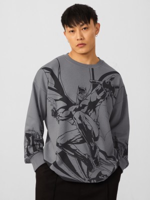 The Souled Store Full Sleeve Graphic Print Men Sweatshirt