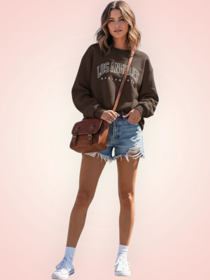 Elite Full Sleeve Printed Women Sweatshirt