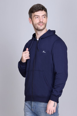 Zeffit Full Sleeve Solid Men Sweatshirt