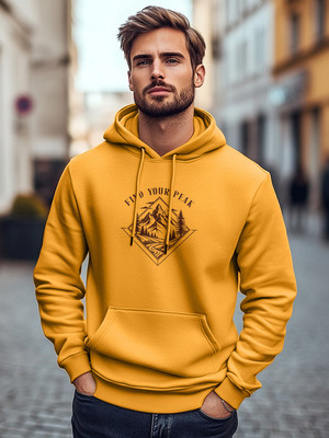 NOBERO Full Sleeve Printed Men Sweatshirt