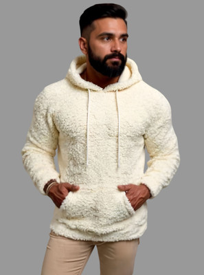 Bellwit Full Sleeve Self Design Men Sweatshirt