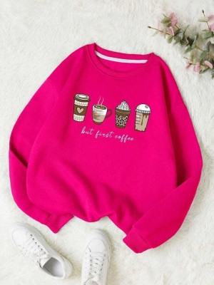 Stylezone Full Sleeve Printed Women Sweatshirt