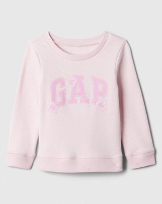 GAP Full Sleeve Graphic Print Girls Sweatshirt