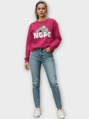 Stylezone Full Sleeve Printed Women Sweatshirt