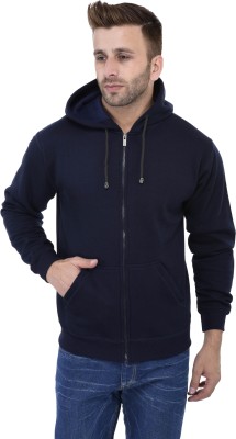 weardo Full Sleeve Solid Men Sweatshirt