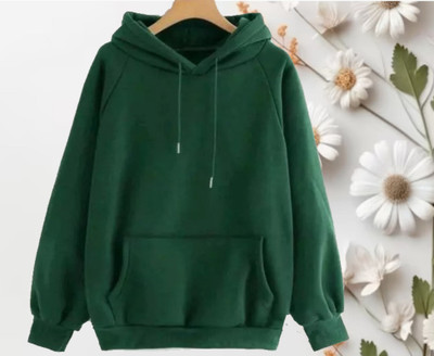 CitySquad Full Sleeve Solid Men Sweatshirt
