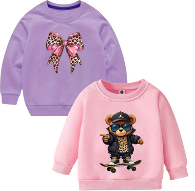 Dollyapparels Trend Full Sleeve Graphic Print Boys & Girls Sweatshirt