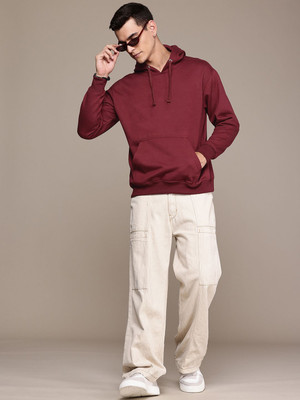 Mast & Harbour Full Sleeve Solid Men Sweatshirt