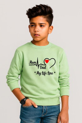 NQF Full Sleeve Printed Boys Sweatshirt