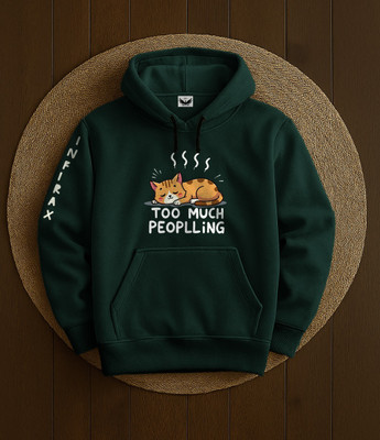 INFIRAX Full Sleeve Printed Men Sweatshirt