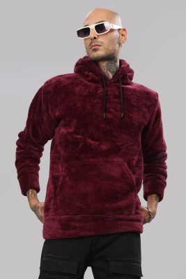 AAITHAN Full Sleeve Solid Men Sweatshirt