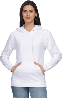 YOK Full Sleeve Solid Women Sweatshirt