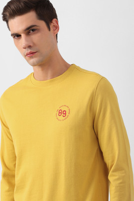 PETER ENGLAND Full Sleeve Solid Men Sweatshirt