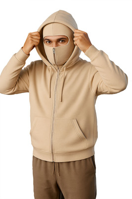JUGULAR Full Sleeve Solid Men Sweatshirt