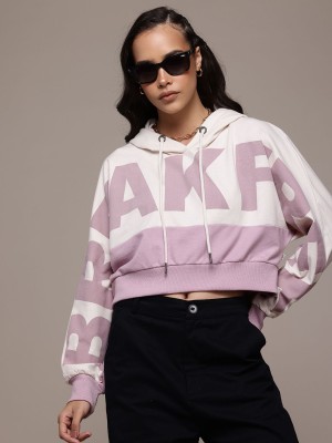 Roadster Full Sleeve Printed Women Sweatshirt