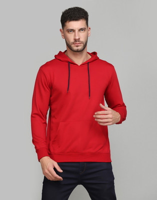 INKKR Full Sleeve Solid Men Sweatshirt