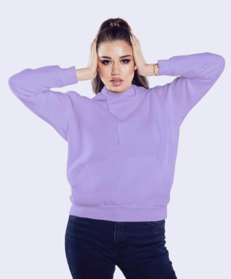 HouseOfCommon Full Sleeve Solid Women Sweatshirt