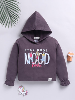 Happy Faces Full Sleeve Printed Girls Sweatshirt