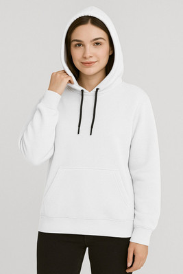 Wellvery Full Sleeve Solid Women Sweatshirt