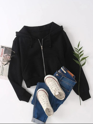 MILACA FASHION Full Sleeve Solid Women Sweatshirt