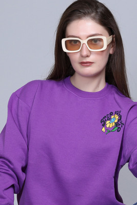 OBAAN Full Sleeve Printed Women Sweatshirt