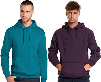 Tdoc Full Sleeve Solid Men Sweatshirt