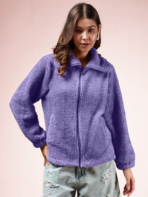 THE DRY STATE Full Sleeve Self Design Women Sweatshirt