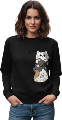 Elite Full Sleeve Printed Women Sweatshirt