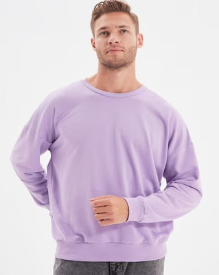 CLOFLIX Full Sleeve Solid Men Sweatshirt