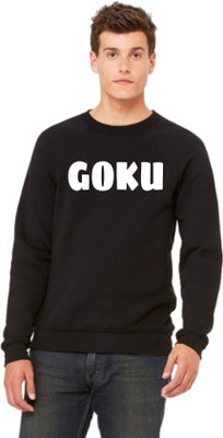 Joy nd Happinness Printed Hooded Neck Casual Men Black Sweater