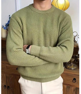BOOM BAAM Full Sleeve Self Design Men Sweatshirt
