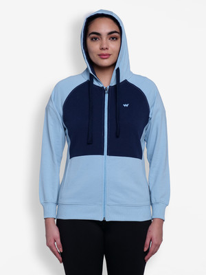 Wildcraft Full Sleeve Color Block Women Sweatshirt