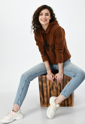 GLADLY Full Sleeve Printed Women Sweatshirt