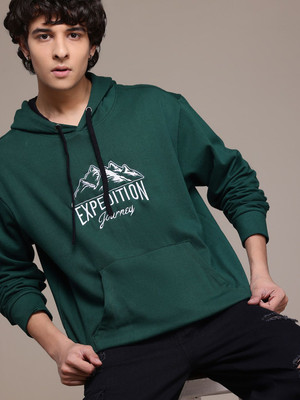 Roadster Full Sleeve Embroidered Men Sweatshirt