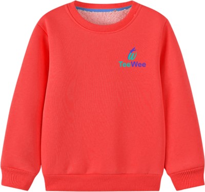 TeeWee Full Sleeve Printed Baby Boys & Baby Girls Sweatshirt