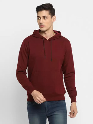 NOWT Full Sleeve Solid Men Sweatshirt