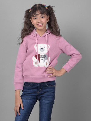 CRIMSOUNE CLUB Full Sleeve Printed Girls Sweatshirt
