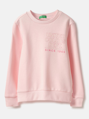 United Colors of Benetton Full Sleeve Printed Baby Boys Sweatshirt