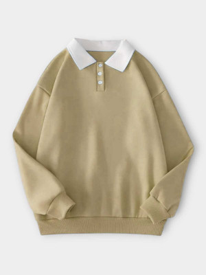FAISALGARMENT Full Sleeve Solid Women Sweatshirt