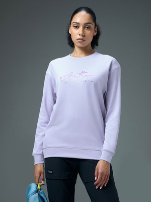 TECHNOSPORT Full Sleeve Printed Women Sweatshirt