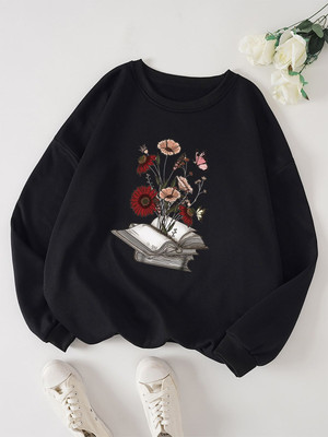 ERAWORLD Full Sleeve Graphic Print Women Sweatshirt