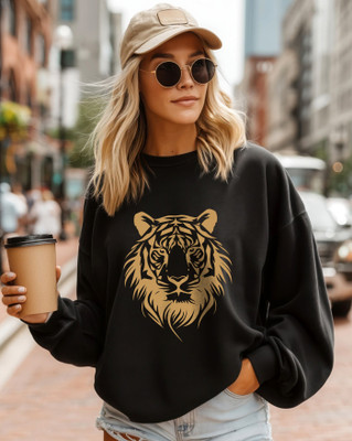 AOOSH Full Sleeve Printed Women Sweatshirt
