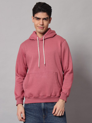 OBAAN Full Sleeve Solid Men Sweatshirt