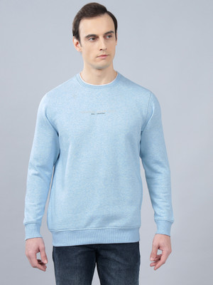 CANTABIL Full Sleeve Solid Men Sweatshirt