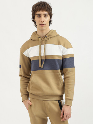 United Colors of Benetton Full Sleeve Color Block Men Sweatshirt