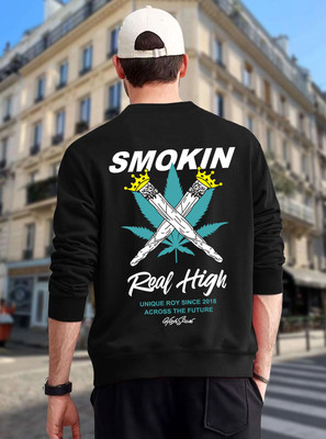 Manlino Full Sleeve Graphic Print Men Sweatshirt