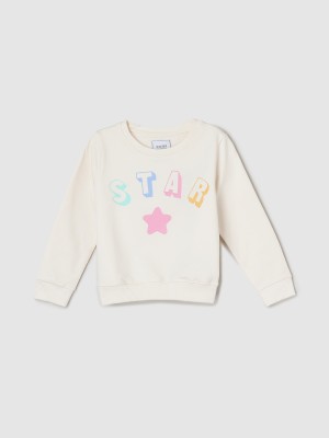 MAX Full Sleeve Printed Girls Sweatshirt