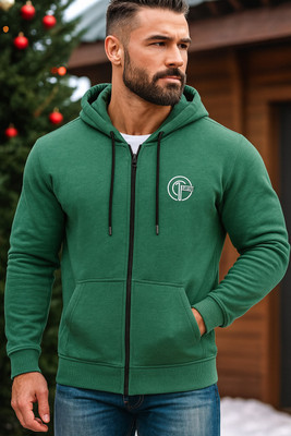 SCUBA Full Sleeve Solid Men Sweatshirt