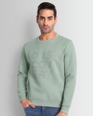 DCYPHR Full Sleeve Self Design Men Sweatshirt