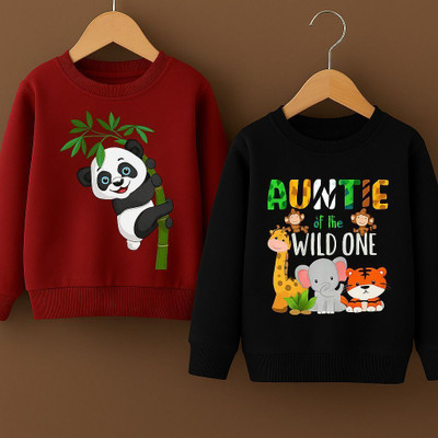 Purelegacy Full Sleeve Printed Boys & Girls Sweatshirt